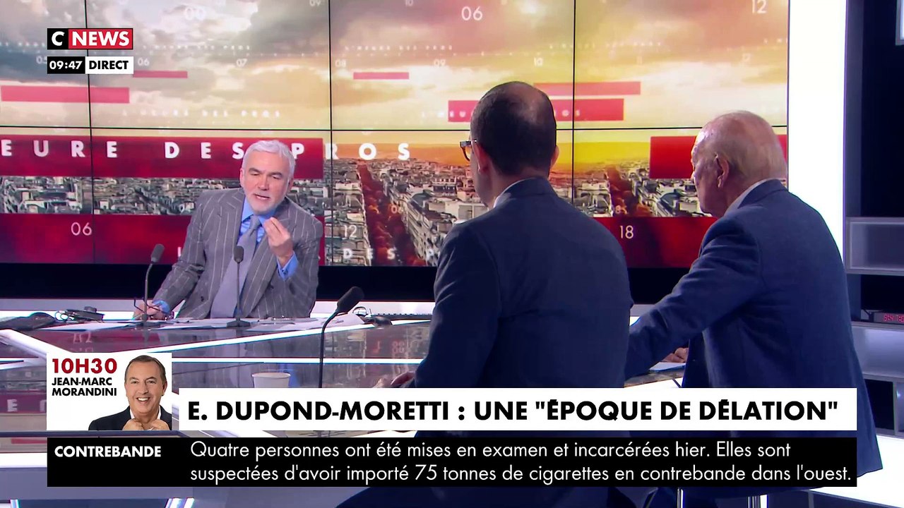 Repas clandestins : Pascal Praud défend Alain Duhamel critiqué par Jean Messiah