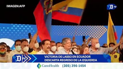 Victoria de Lasso en Ecuador descarta regreso de la izquierda | El Diario en 90 segundos