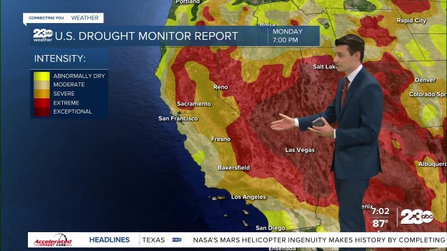 23ABC Meteorologist Brandon Michaels explains drought conditions
