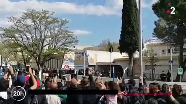 France 2 diffuse les images peu vues d'Emmanuel Macron hué à deux reprises hier à Montpellier lors de sa visite sur le thème de la sécurité