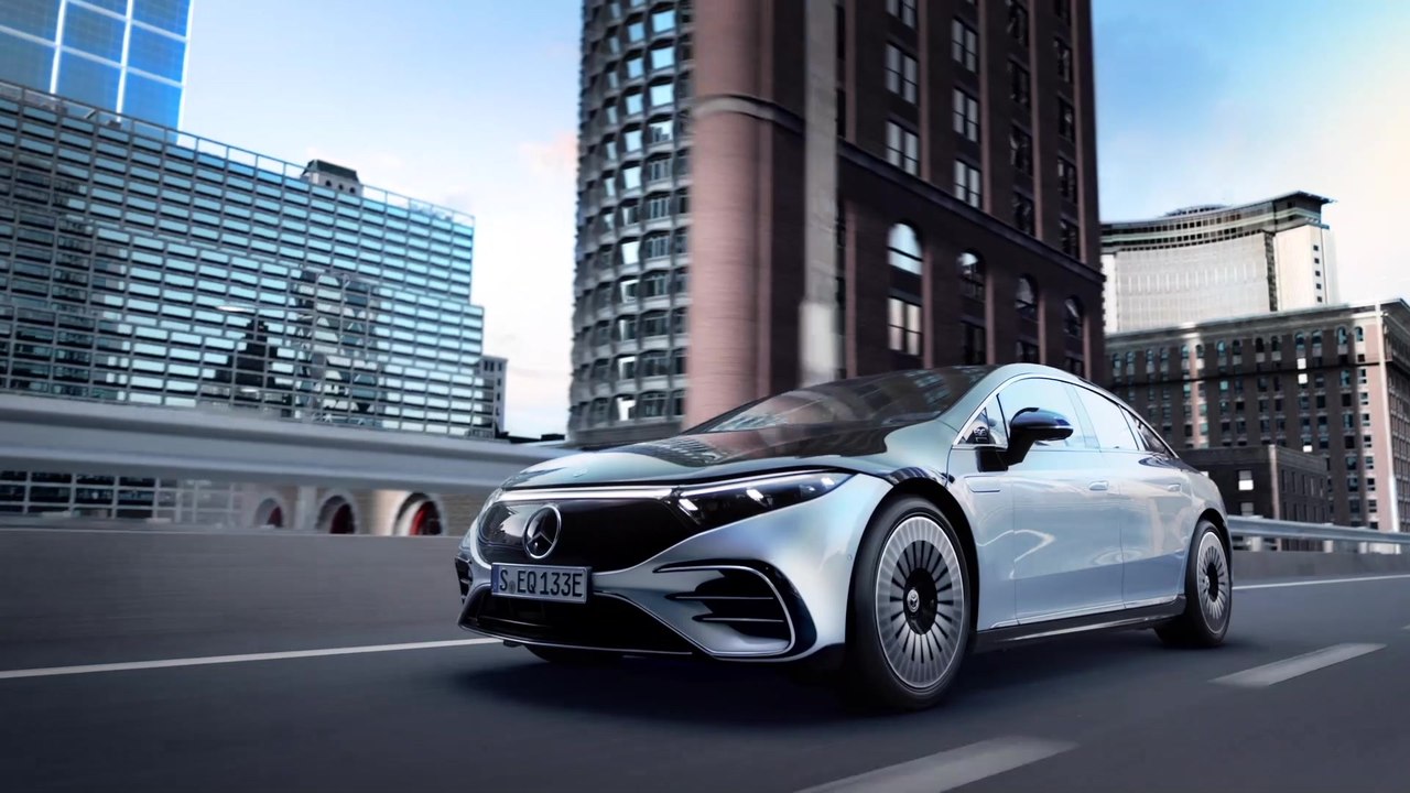 Der neue Mercedes EQS - die Aerodynamik