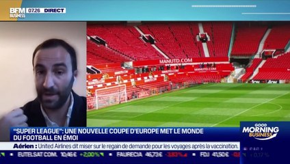 Jérémy Moulard (Sport Professionnel) : La "Super League" met le monde du football en émoi - 20/04