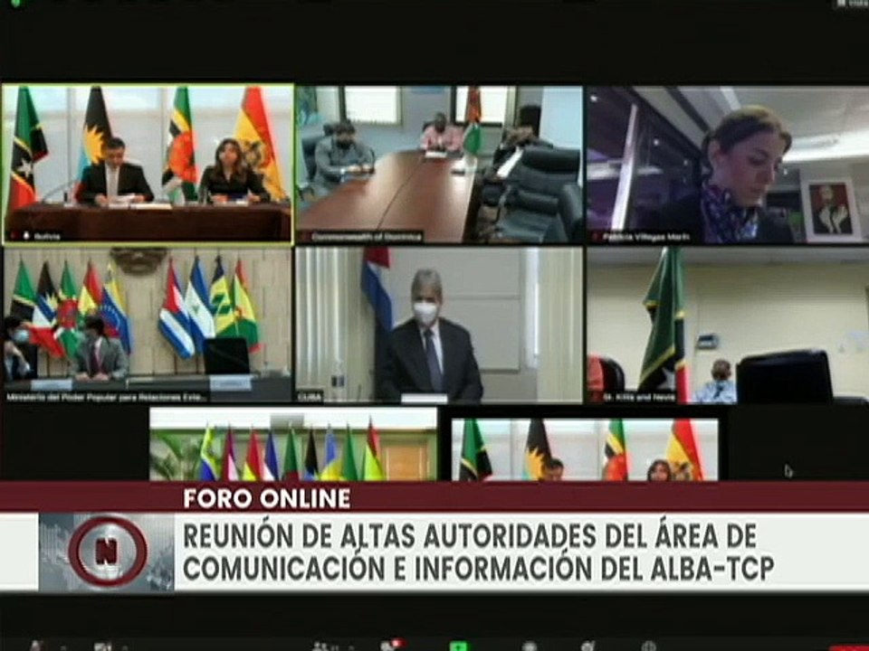 Países del ALBA-TCP acuerdan enfrentar campañas imperiales de desinformación contra los pueblos