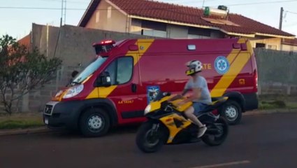Idoso fica ferido após sofrer queda de mesmo nível no Conjunto Riviera