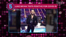 Luke Bryan Tests Positive for COVID But Says He's 'Doing Well' as He Misses First Live Idol Show