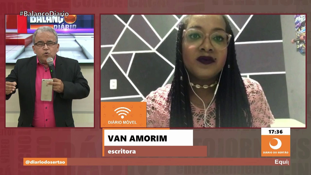 Escritora rompe o silêncio e fala sobre estupro na adolescência em entrevista exclusiva à TV Diário do Sertão