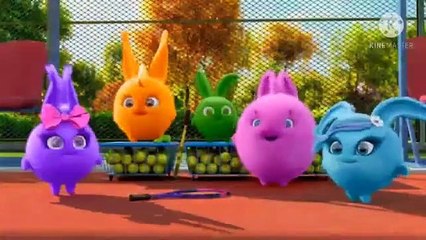 Sunny Bunnies | season 1 episode 17: How to play tennis | YTV/Bozzly/Peepers/Teavana