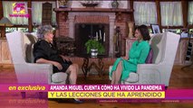 ¡Amanda Miguel revela por qué decidió cortar su emblemática cabellera! | Ventaneando