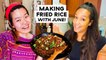 Jackie And June Make Pork Fried Rice Together!