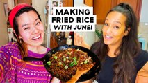 Jackie And June Make Pork Fried Rice Together!