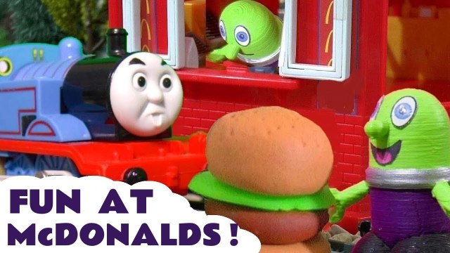 McDonalds Stories with the Funny Funlings Thomas and Friends and Disney Cars Lightning McQueen with a Halloween Pranks for Kids theme in these Family Friendly Full Episode English Videos for Kids from Toy Trains 4U