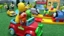 Funny Talking Thomas And Friends Sesame Street Abc 123 Train Car Crash Accident Talking Kids Toys