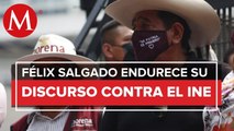 Si no se reivindican, vamos a buscar a consejeros del INE y los vamos a hallar_ Félix Salgado