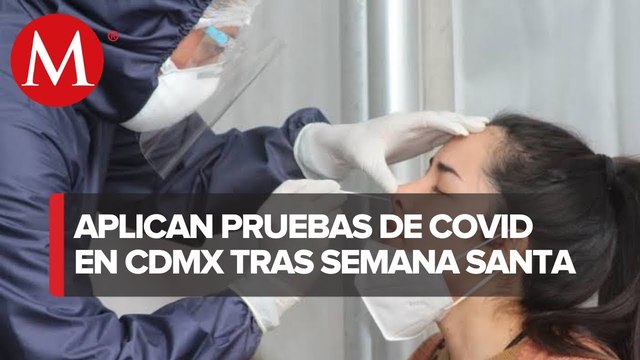 El gobiernos de la Ciudad de México pide a la población que se realice pruebas de covid