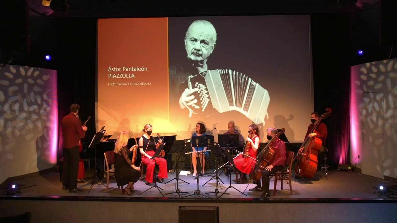 Piazzolla Libertango - dancing Andrea & Endre - MAV Symphony Orchestra - Budapest Jazz Club