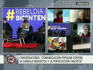 Conversatorio "Comunicación Popular contra la canalla mediática y la persecución fascista"
