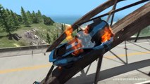 Out Of Control Crashes #8 - Beamng Drive Car Crashes/Fails