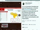 Balance del COVID-19 12ABR2021 | Venezuela registra 867 casos comunitarios, 58 importados y se mantiene tasa de recuperación en 90%