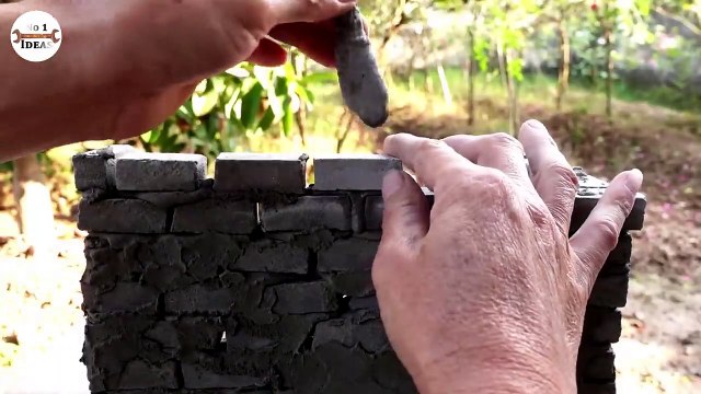 Diy Aquarium Decoration Ideas / How To Make A 2-Storey Garden Villa Aquarium