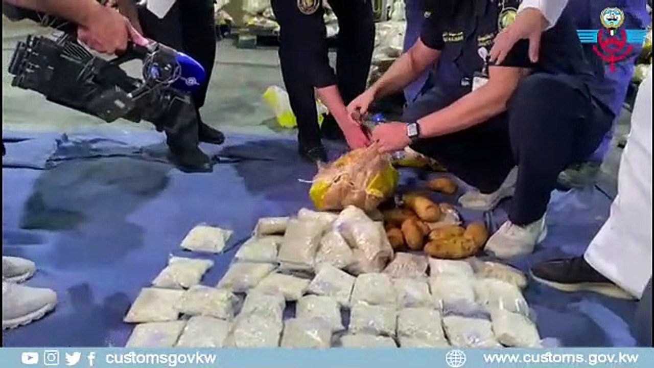 جمارك الكويت : ضبط اكثر من 3 مليون حبة كبتاجون...
