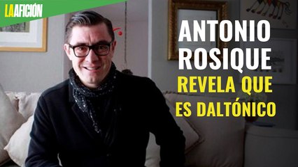 Antonio Rosique revela que es daltónico y por qué le apodan 'manos de gasero'