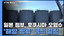 [속보] 日 정부, 후쿠시마 오염수 '해양 방류' 공식 결정 / YTN