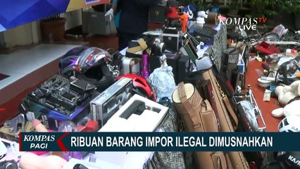 2.169 Paket Impor Ilegal Dimusnahkan Bea Cukai Yogyakarta, Kerugian Hampir Rp 1 Miliar