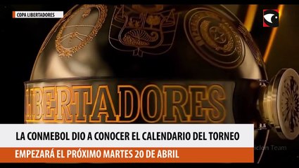 La conmebol dio a conocer el calendario del torneo
