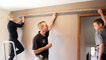 Installation Of Low Profile V Track - Lowest Clearance Barn Door Hardware