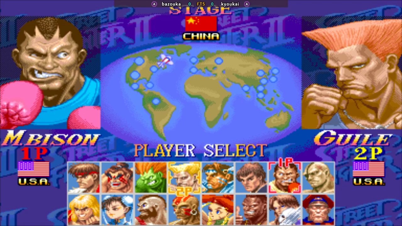 Super Street Fighter II Turbo - bazouka [A] Vs [S] GolcarJack - FT5