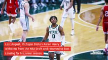 Michigan State Basketball: Tom Izzo on Aaron Henry Entering the NBA Draft