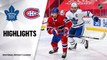 Maple Leafs @ Canadiens 4/12/21 | NHL Highlights