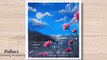 How to draw beautiful landscape painting Acrylic Colour _Pallavi Drawing Academy