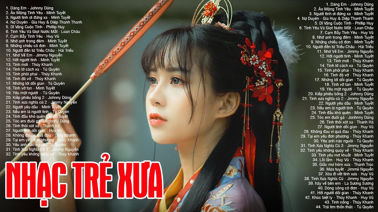 DÁNG EM, ẢO MỘNG TÌNH YÊU - Nhạc Trẻ Xưa Hay Nh...