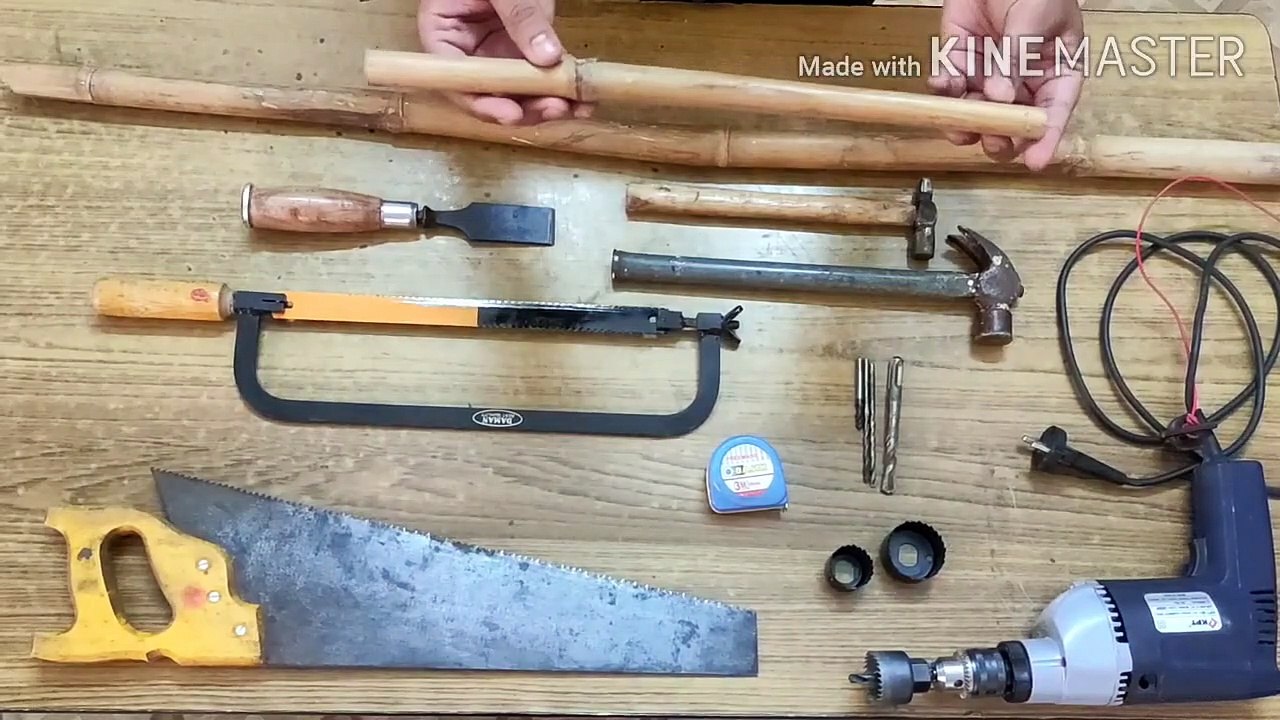 Building With Bamboo- Fish Mouth Joint