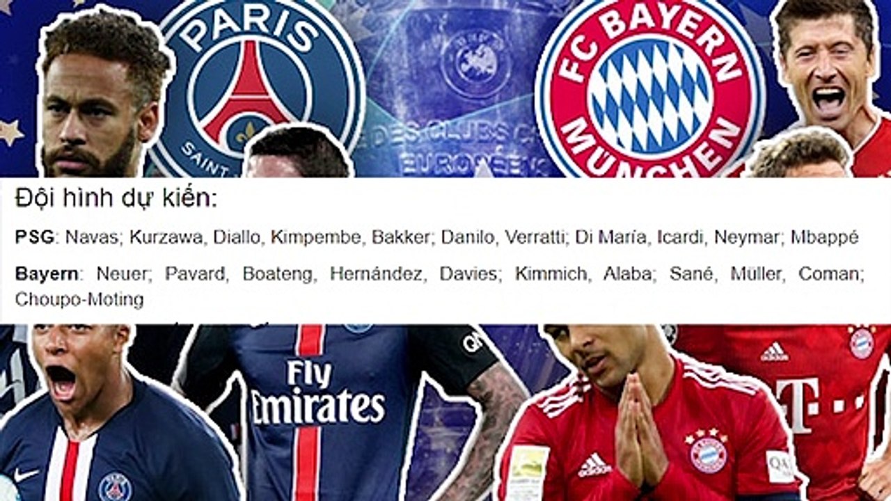 Nhận định Soi Kèo bóng đá PSG vs Bayern Munich, 2h00 ngày 14/4, tứ kết Champions League 2020/21
