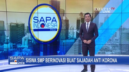 Sajana, Sajadah Anti Corona Berbahan Plastik Buatan Siswa SMP Ini Bisa Disemprot Disinfektan