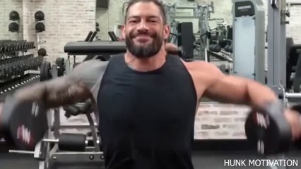 ROMAN REIGNS WORKOUT | NEVER BELIEVE THAT | WWE