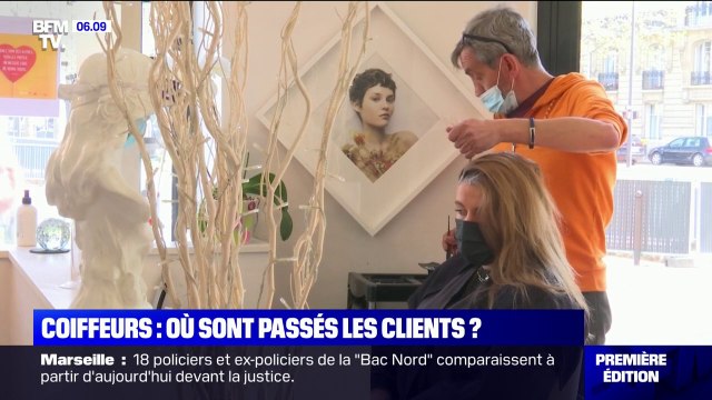 Avec le confinement, les coiffeurs sont loin de faire le plein