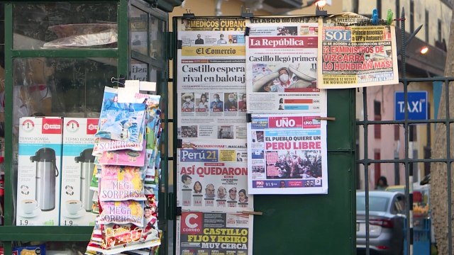 Izquierdista Castillo y Keiko Fujimori se acercan al balotaje presidencial en Perú