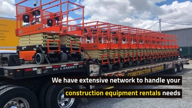 Construction Equipment Rentals Los Angeles