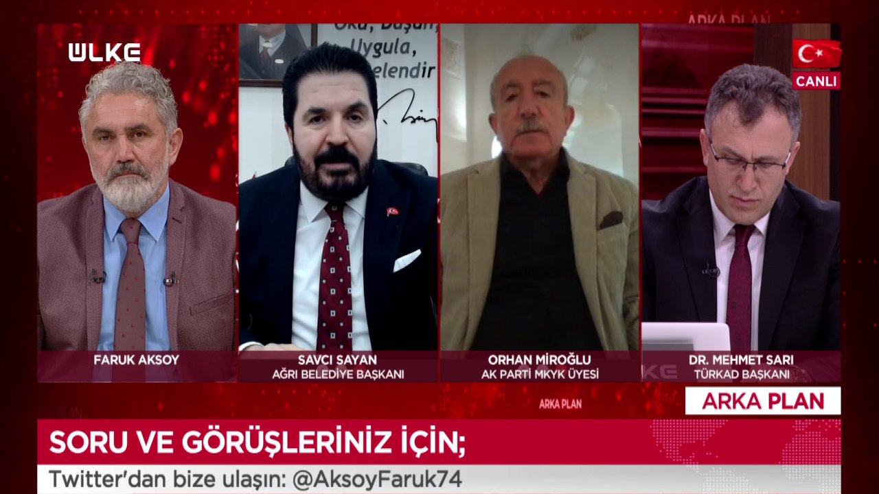 Arka Plan - Mehmet Sarı | Orhan Miroğu | Savcı Sayan | 12 Nisan 2021