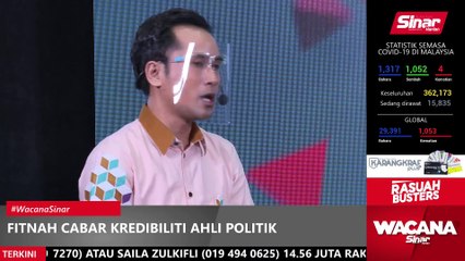 [LIVE] Fitnah cabar kredibiliti ahli politik