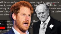 Pangeran Harry Tulis Surat untuk Mengenang Pangeran Philip