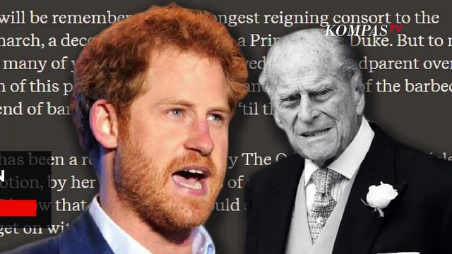 Pangeran Harry Tulis Surat untuk Mengenang Pangeran Philip