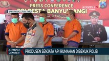 Produsen Senjata Api Dibekuk Polisi, 9 Senpi dan Ratusan Amunisi Disita, 4 Pelaku Dibekuk