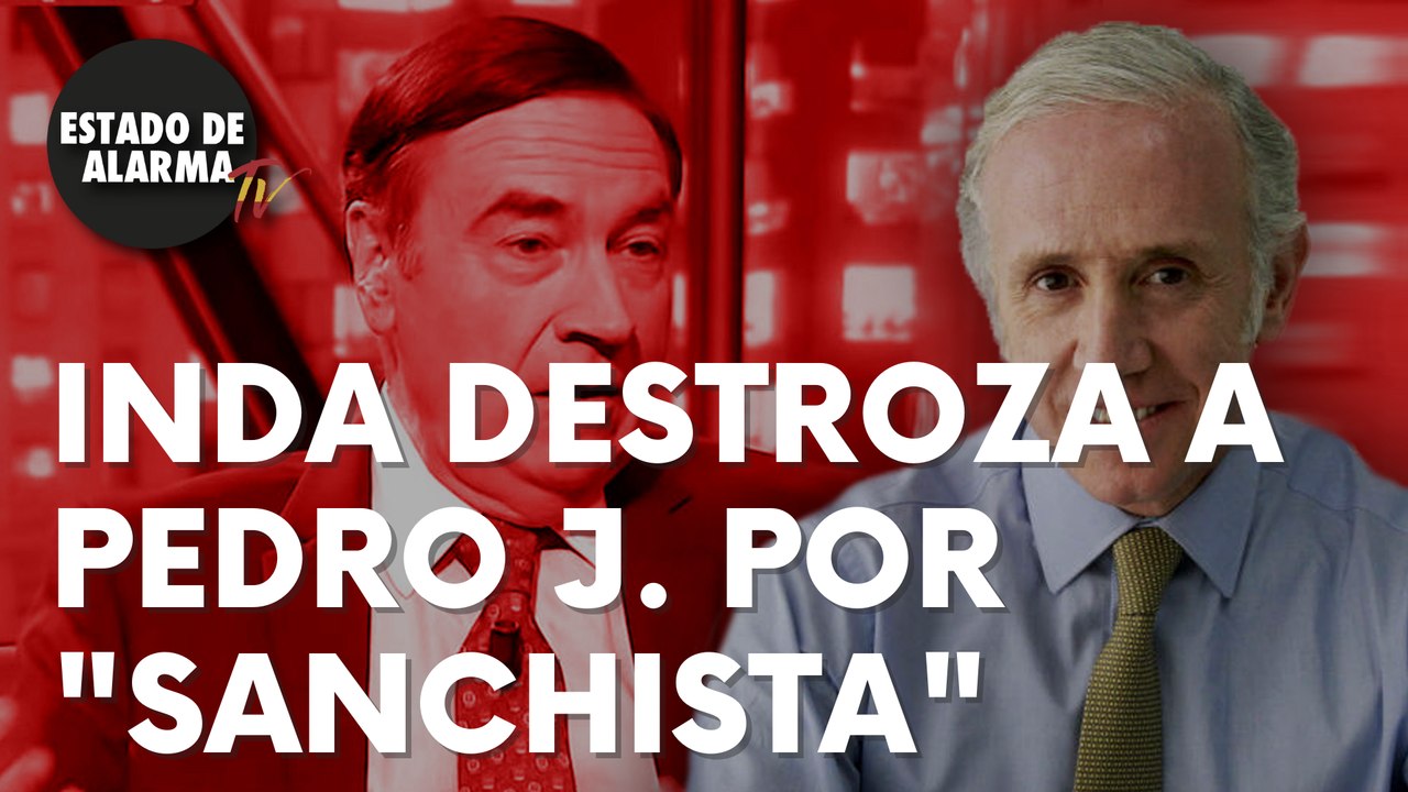 Eduardo Inda destroza a Pedro J. Ramírez por “sanchista”