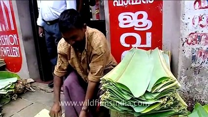 Multipurpose banana leaves, Trivandrum