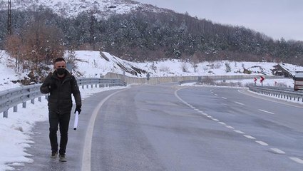 1 günlük evliliği yüzünden yıllardır nafaka ödeyen genç adam Kastamonu'dan İstanbul' kadar yürüyecek