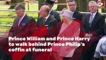 Prince William And Harry To Walk Behind Prince Philips Coffin At Funeral